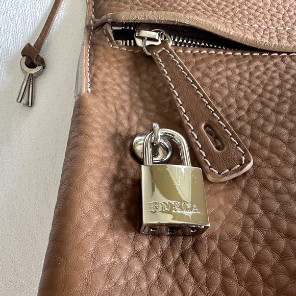 Furla Handbag/Crossbody bag, Large, Dark Camel - Picture 11 of 16